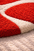 Love-Heart hand tufted rug