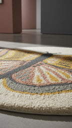 Sofia Kids Butterfly Shag Area Rug