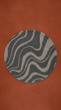 Veloso Abstract Striped Shag Area Rug