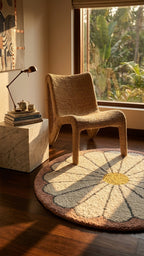Lily Kids Flower Shag Area Rug