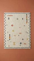 Eila Tribal Shag Area Rug