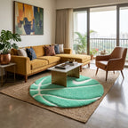 Tiffany Basketball Rug – 3D Aesthetic Round Sport Rug