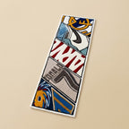 Sneaker Collage Runner Rug – Streetwear Panel Design Tufted Rug