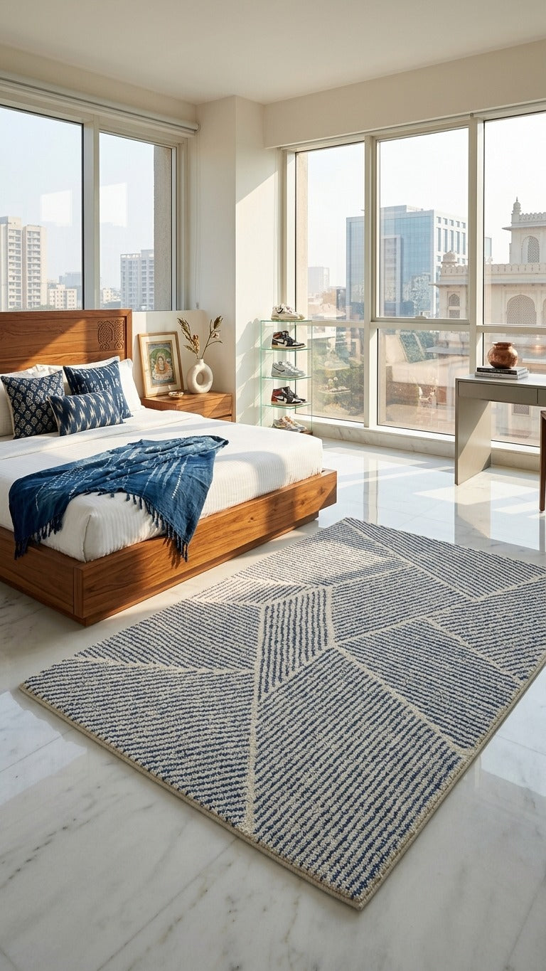 Larsen Modern Stripe Area Rug