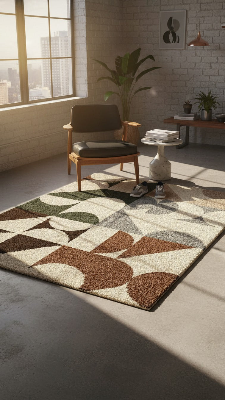 Bellanca Modern Geometric Area Rug