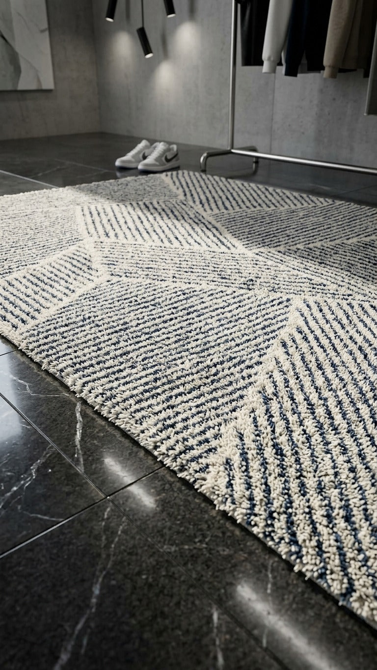 Larsen Modern Stripe Area Rug
