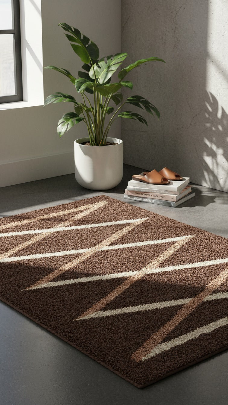 Lanier Contemporary Shag Area Rug