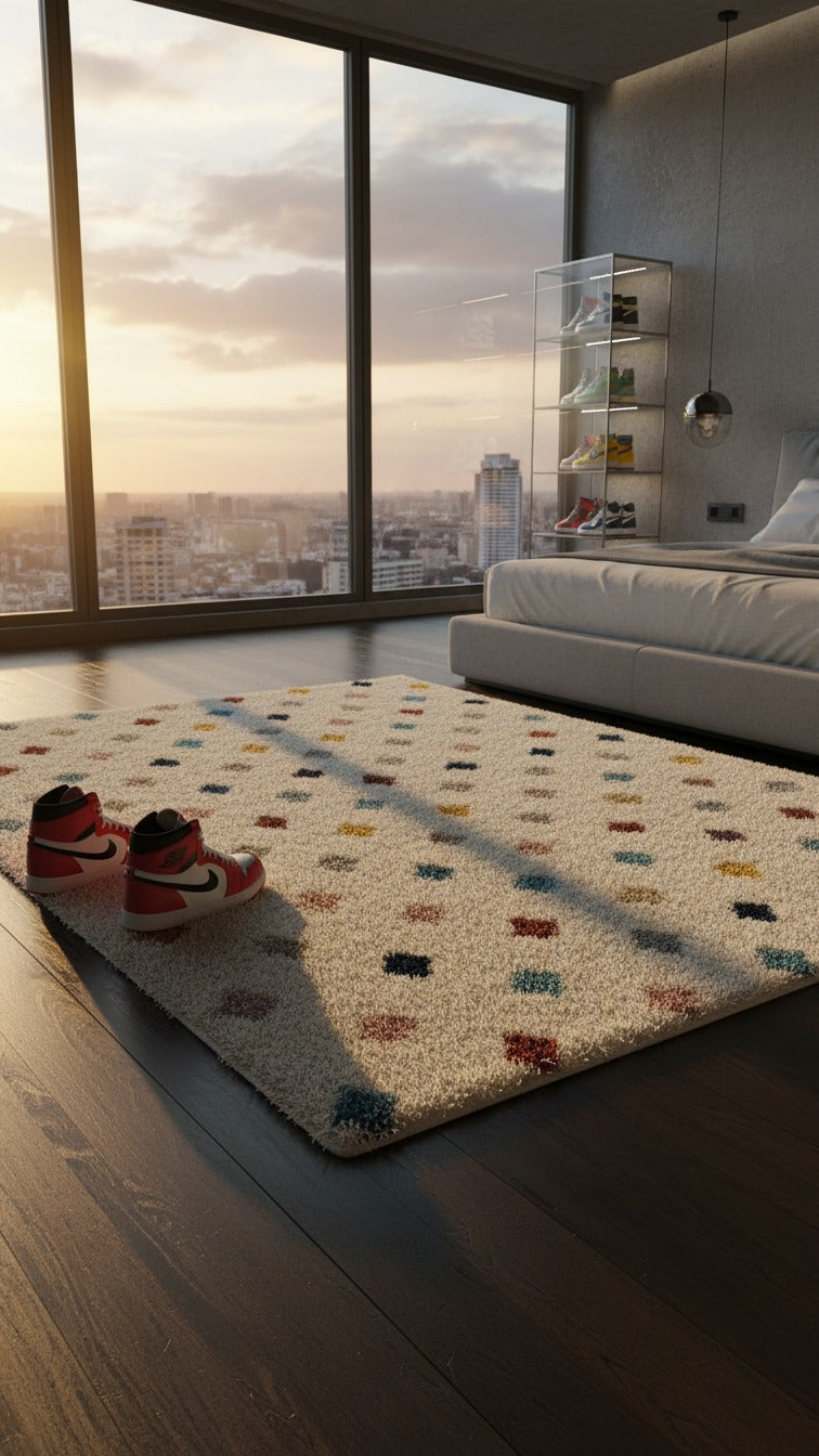Diamond Shag Hudson Rug