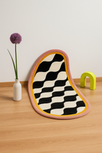 Wavy Oval Pop Ripple edition Rug by Just Rugs