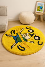Fluffy Tufted Custom Cartoon Rug