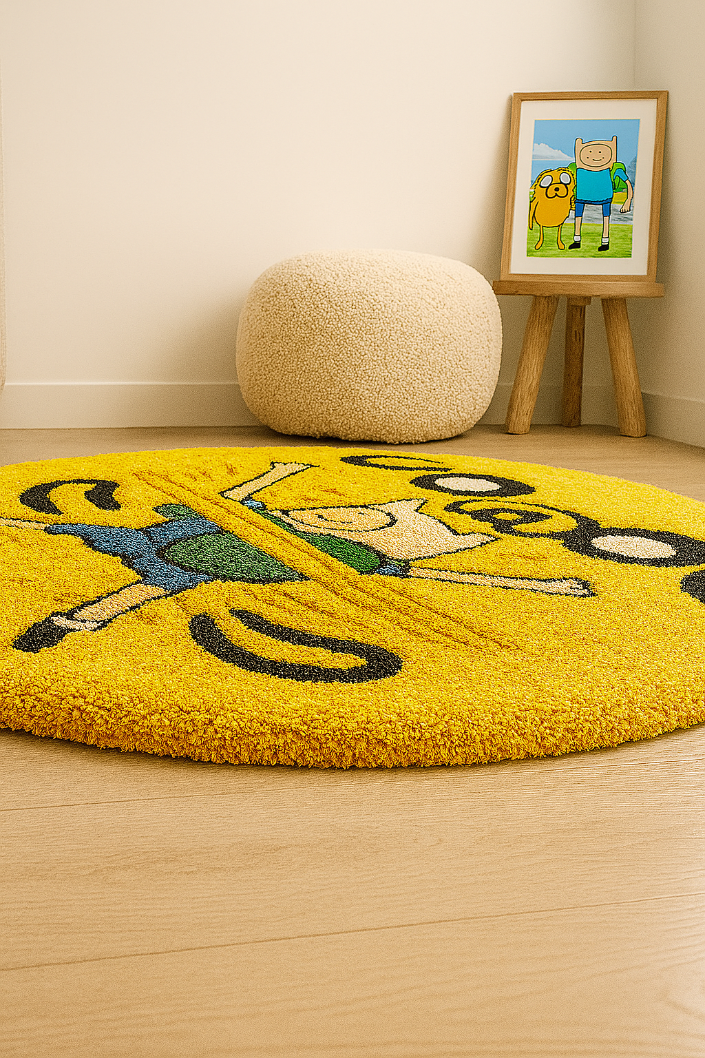 Fluffy Tufted Custom Cartoon Rug