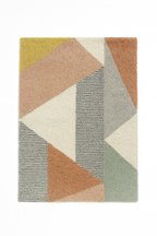 Merril Modern Abstract Shag Area Rug