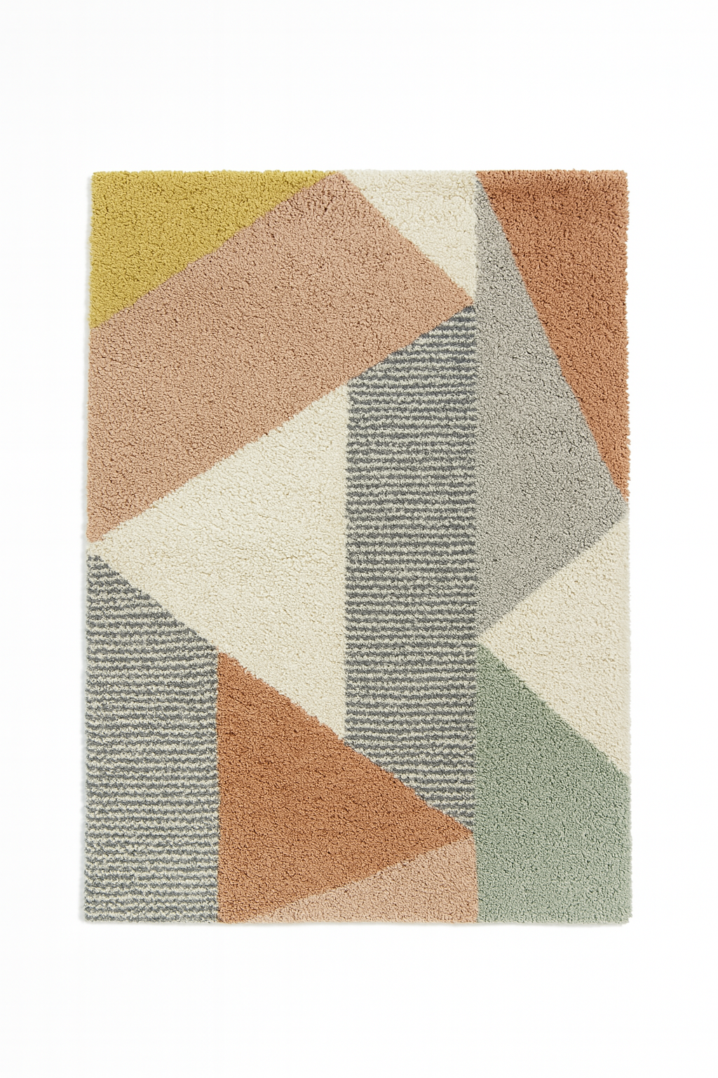 Merril Modern Abstract Shag Area Rug