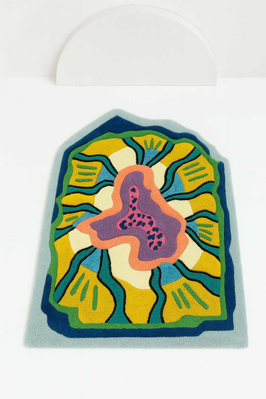 Prism Petal Abstract Floor Rug by Just Rugs