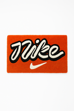 Nike Orange Hand-Tufted Rug