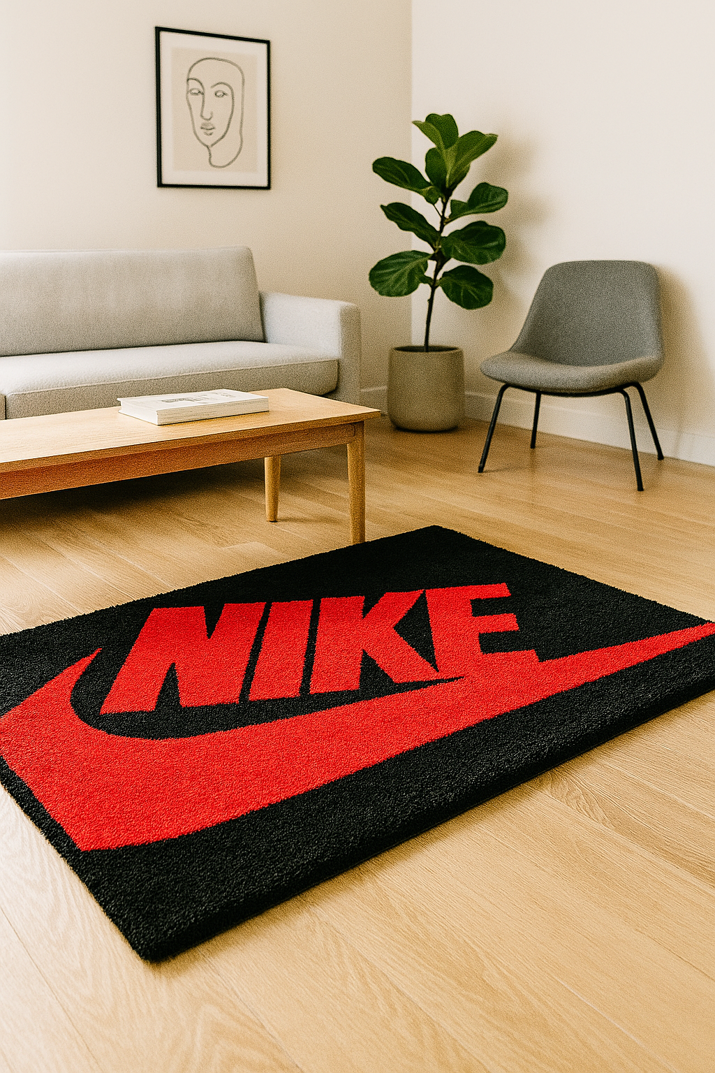 NIKE Logo Rug