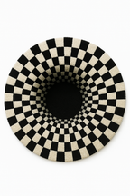 Vortex Optical Illusion B&G Rug by Just Rugs