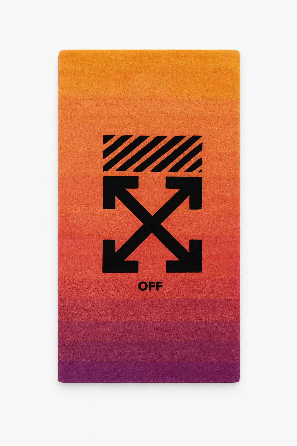 OFF WHITE GRADIENT RUG