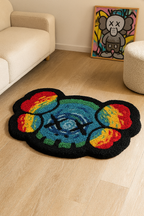 Kaws Trippin Hand-Tufted Rug