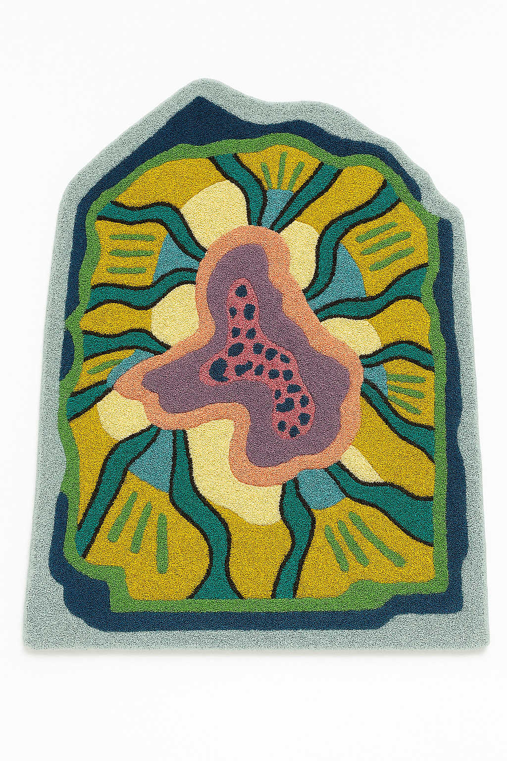 Prism Petal Abstract Floor Rug by Just Rugs