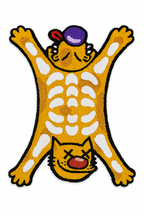 Unique Cat Dog 3D Skeleton Rug