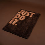 Just Do It Text Aesthetic Rug