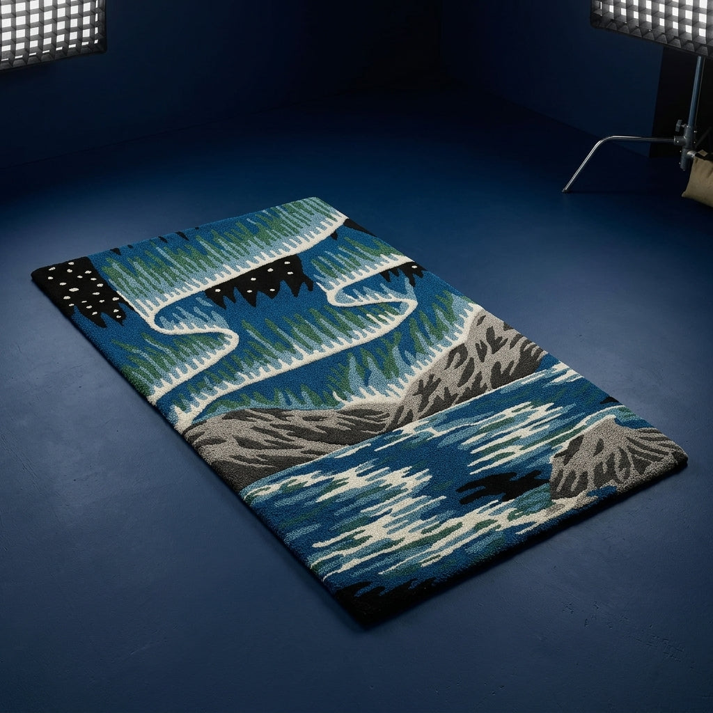 Northern Lights Hand-Tufted Rug