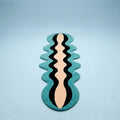 Wave Fusion Vibrant Rug by Just Rugs