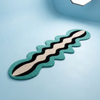 Wave Fusion Vibrant Rug by Just Rugs