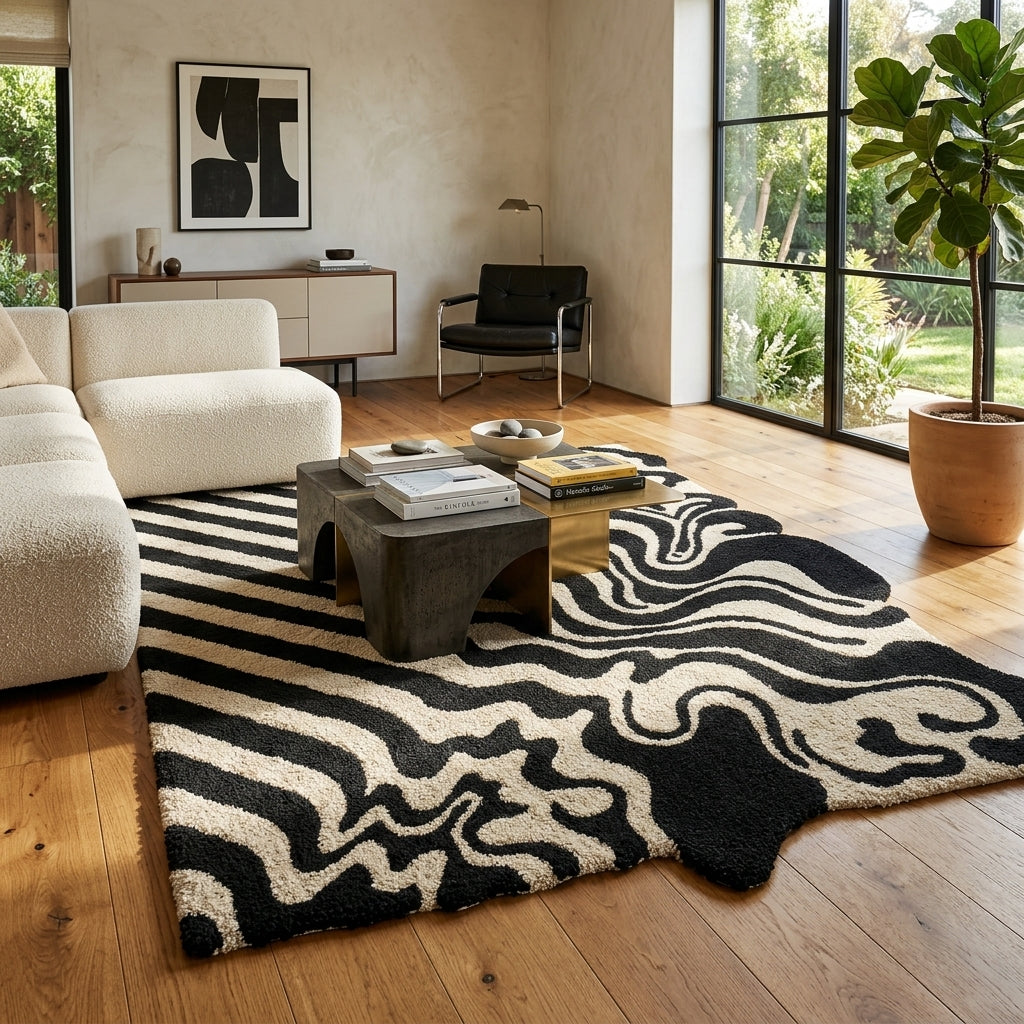 Rugberry Fluid Wool Rug