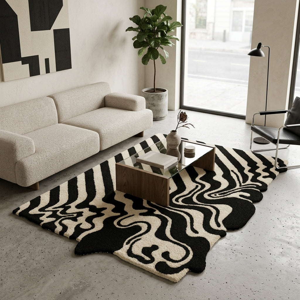 Rugberry Fluid Wool Rug