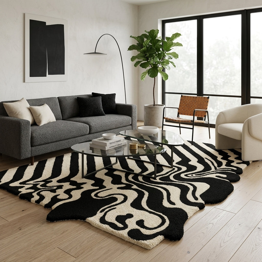 Rugberry Fluid Wool Rug