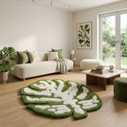 Monstera Leaf 3D Tufted Rug