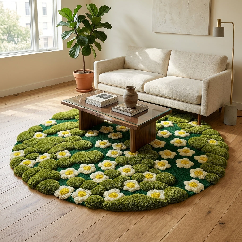 Mini Moss Ripple Rug