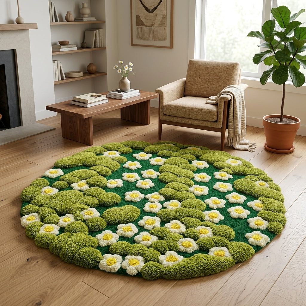 Mini Moss Ripple Rug