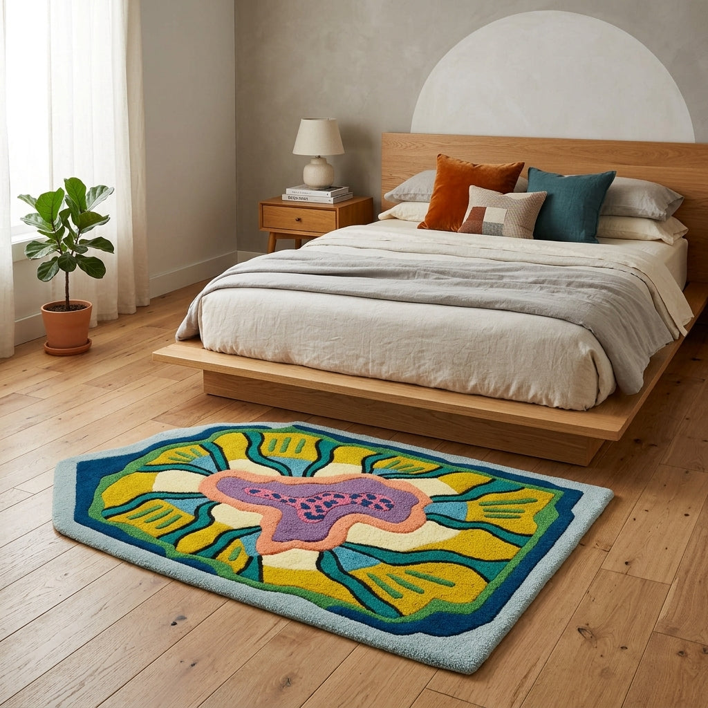 Prism Petal Abstract Floor Rug by Just Rugs