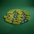 Ripple Spectrum Wave Rug – Purple Bloom Edition