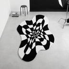 Check Spiral Rug By Just Rugs