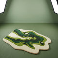 Green Moss Tufted Rug