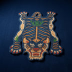 Wild Tiger Mindnight Blue Striking Rug by Just Rugs