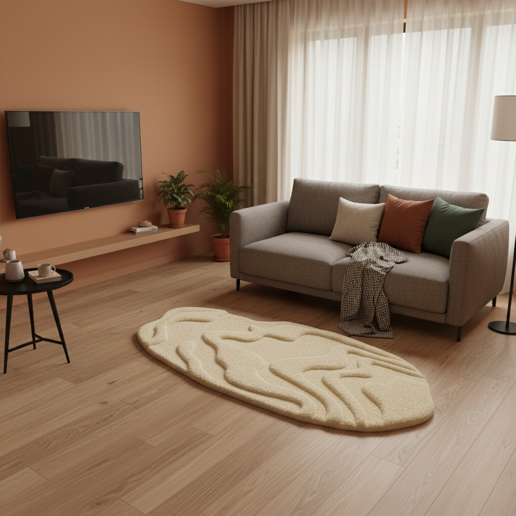 Monochrome Bliss Hand-Tufted Rug