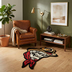 Cowboy Skull Rug