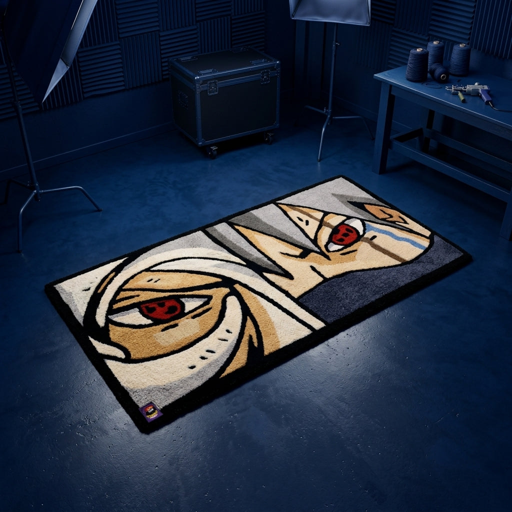 Obito and kakashi rug