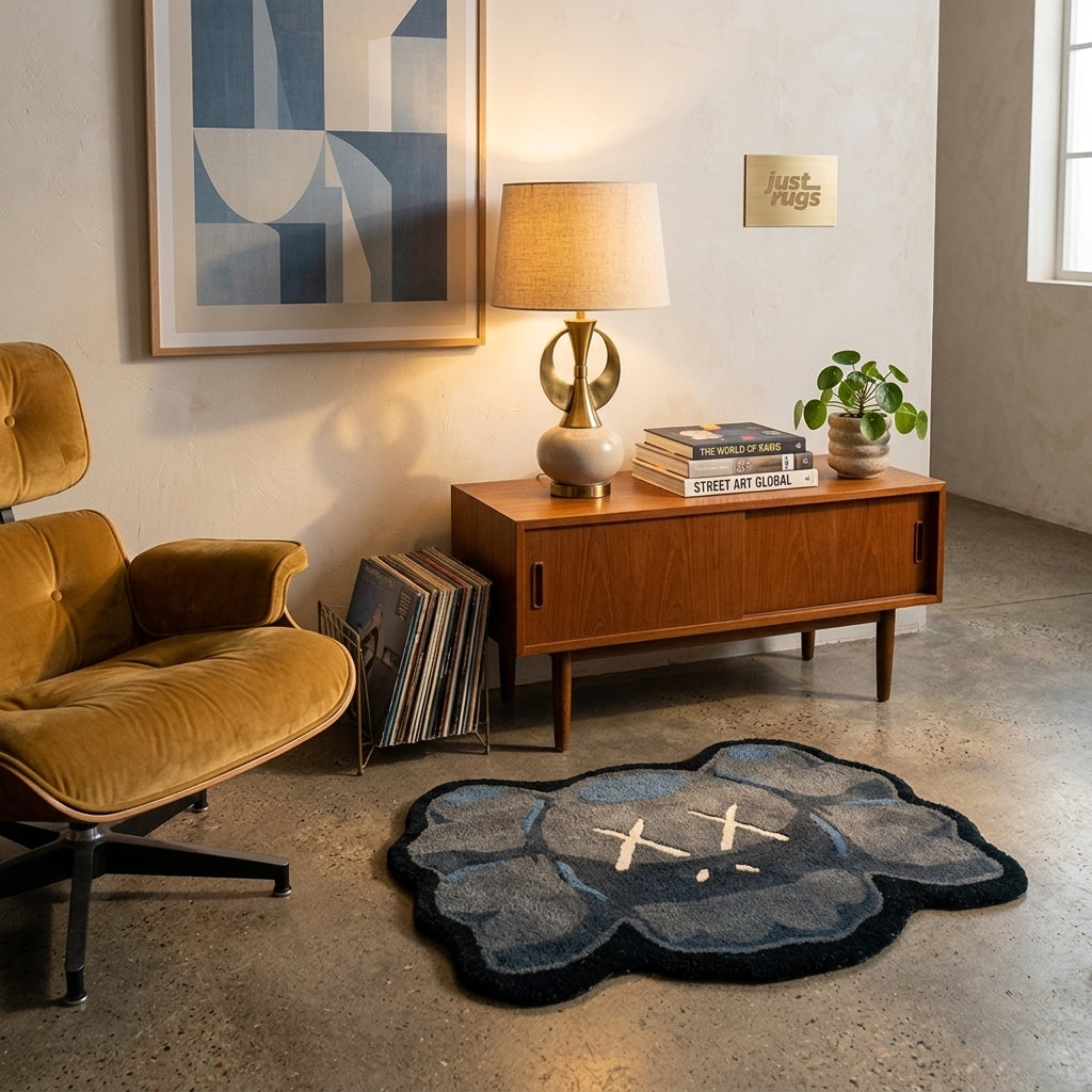 Kaws Cross-Eyes Comfort Mat