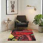 KAWS Art Rug by Just Rugs