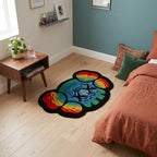 Kaws Trippin Hand-Tufted Rug