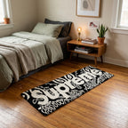 Supreme Logo x Bandana Hand-Tufted Rug