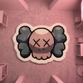 Kaws Face Custom Hand-Tufted Rug