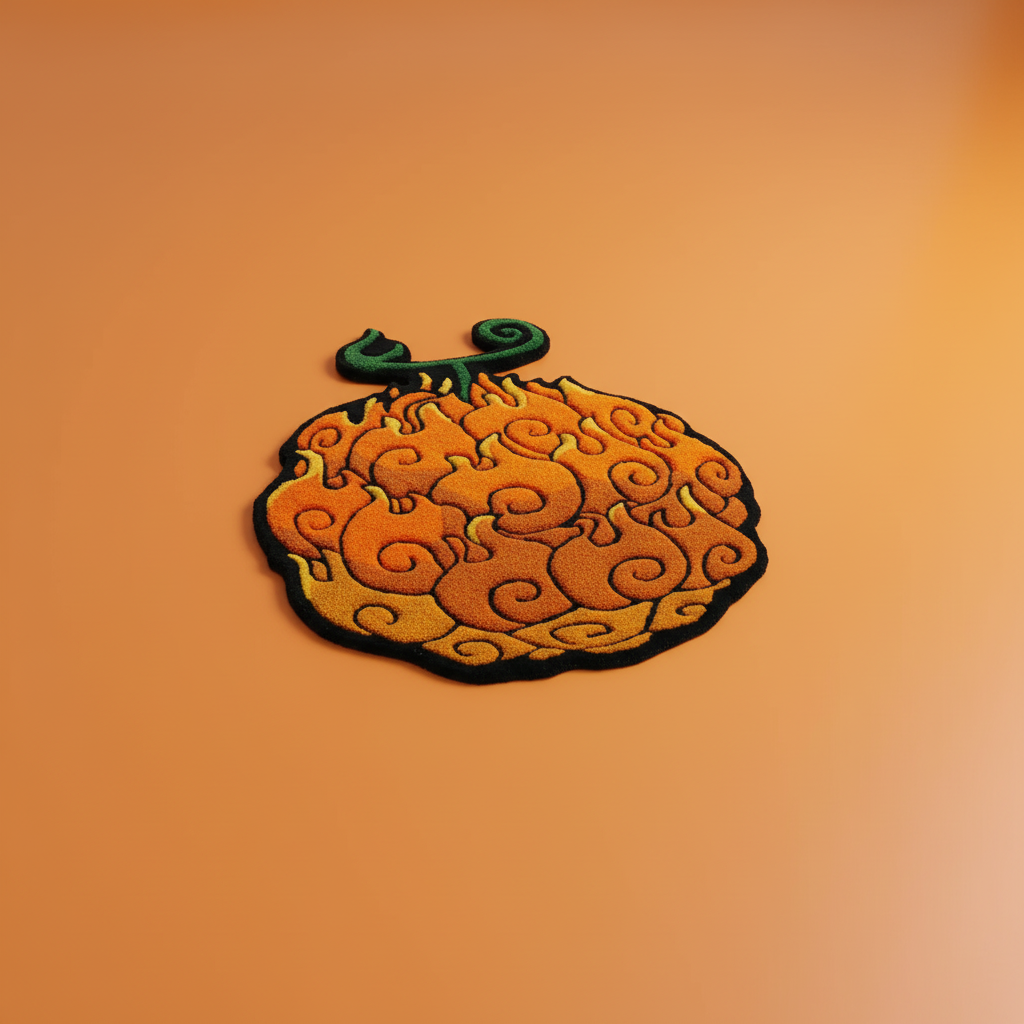 Mera Mera no Mi – Ace Devil Fruit One Piece Rug