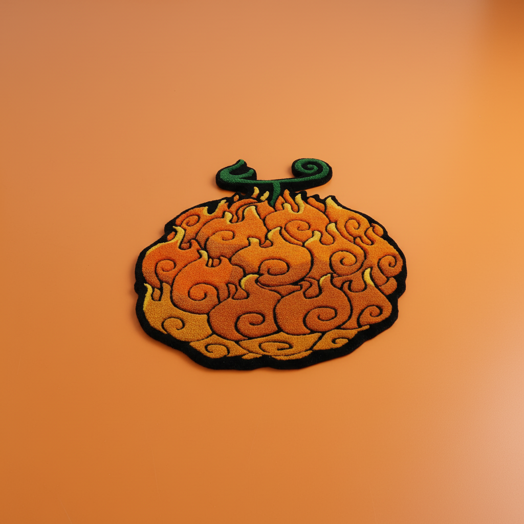 Mera Mera no Mi – Ace Devil Fruit One Piece Rug
